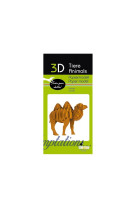 3d paper model - animal - chameau