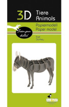 3d paper model - animal - ane