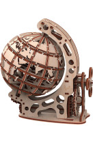 Globe 3d bois