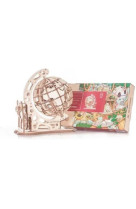 Globe maquette 3d bois