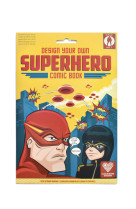 Design your own superhero comic book