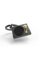 Porte-cles platine vinyle
