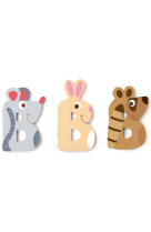 Lettre en bois - b