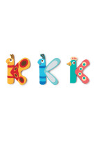 Lettre en bois - k