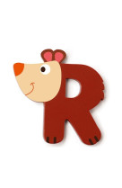 Lettre en bois - r