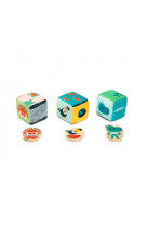 Jungle : jeu de cubes cache cache