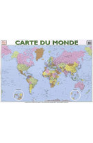 Posters recto verso/carte du monde
