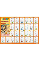 Posters recto verso/j'apprends l'alphabet