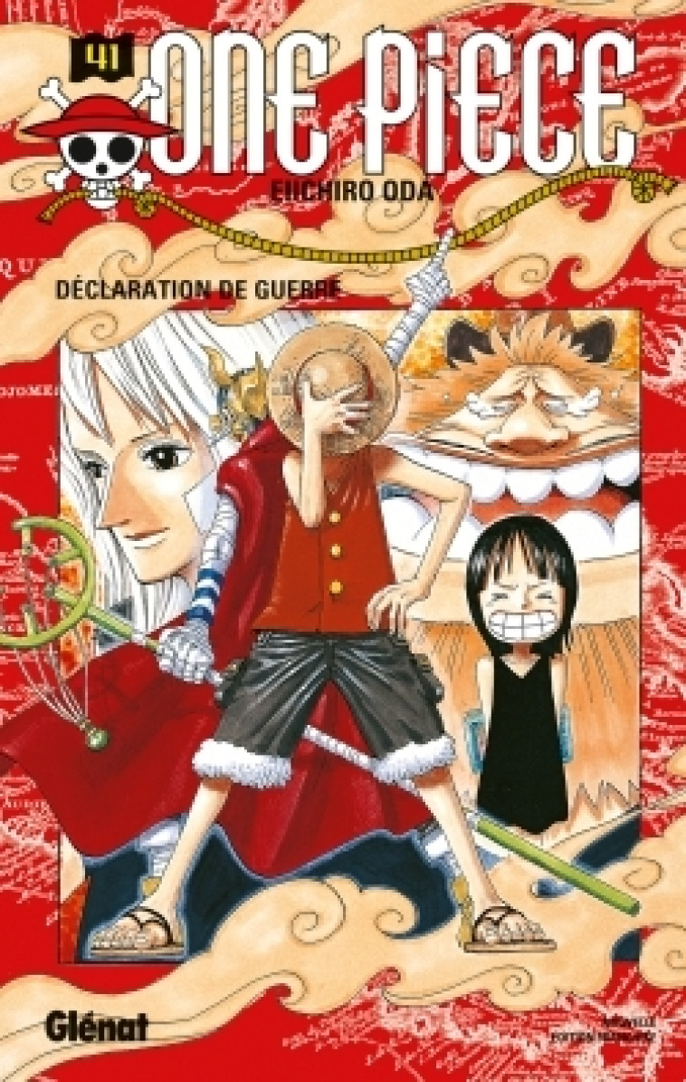 ONE PIECE - EDITION ORIGINALE - TOME 41 - DECLARATION DE GUERRE - Eiichiro Oda - GLENAT