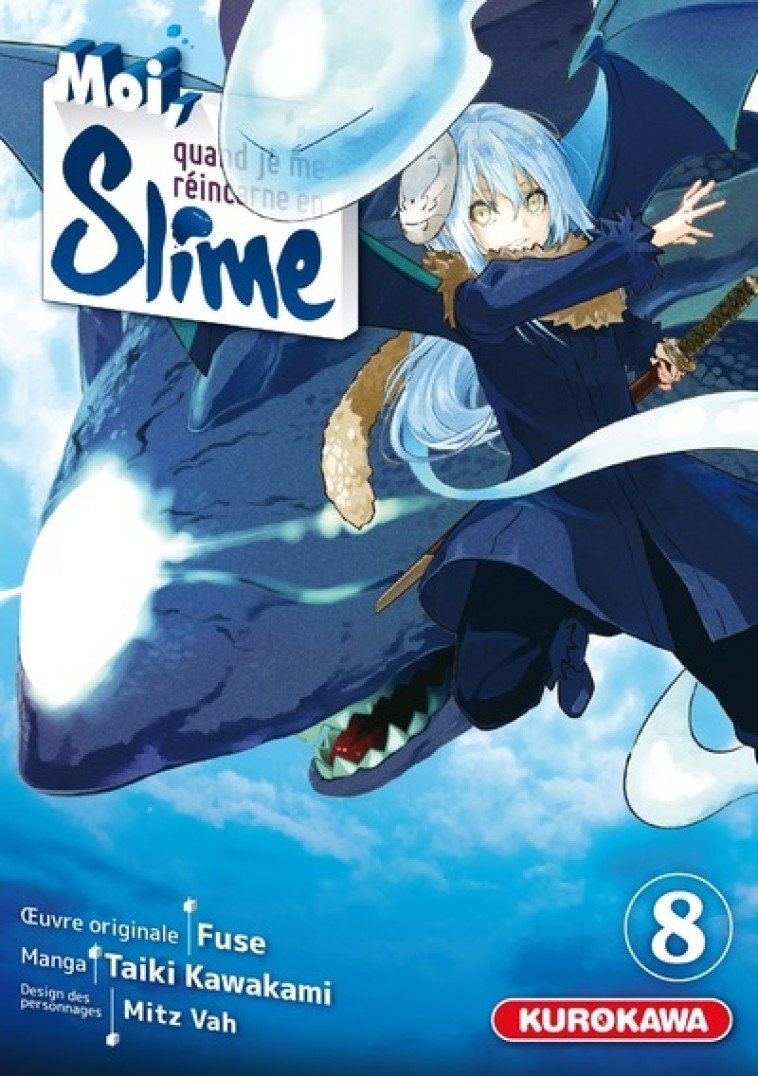 Moi, quand je me réincarne en Slime - tome 8 - Fuse Fuse, Taiki Kawakami, Erica Moriya, Mitz Vah Mitz Vah - KUROKAWA