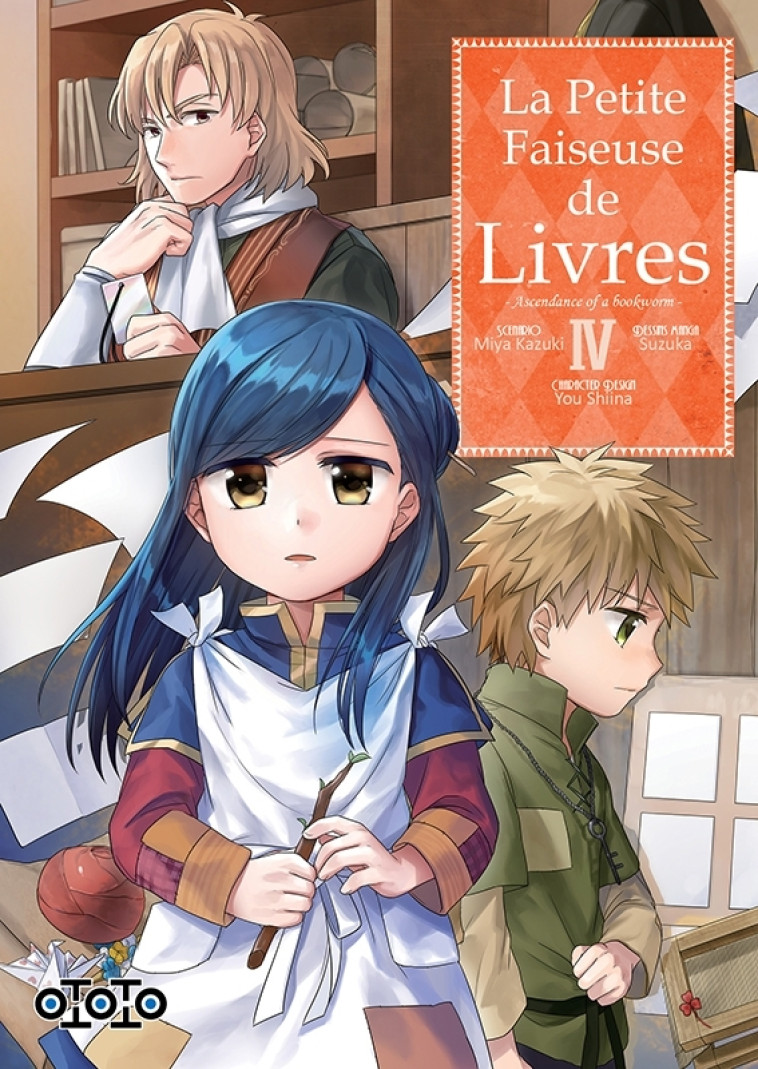 La petite faiseuse de livre T04 - Miya KAZUKI, SUZUKA SUZUKA, Miya KAZUKI,  SUZUKA - OTOTO
