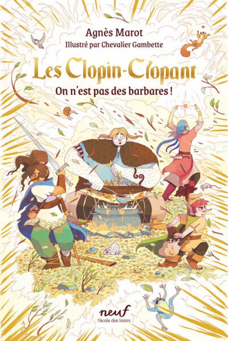 Les Clopin-Clopant -  MAROT AGNES, Agnès Marot,  Chevalier Gambette - EDL