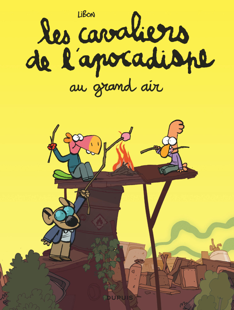 LES CAVALIERS DE L'APOCADISPE - TOME 5 - AU GRAND AIR -  Libon,  Libon - DUPUIS
